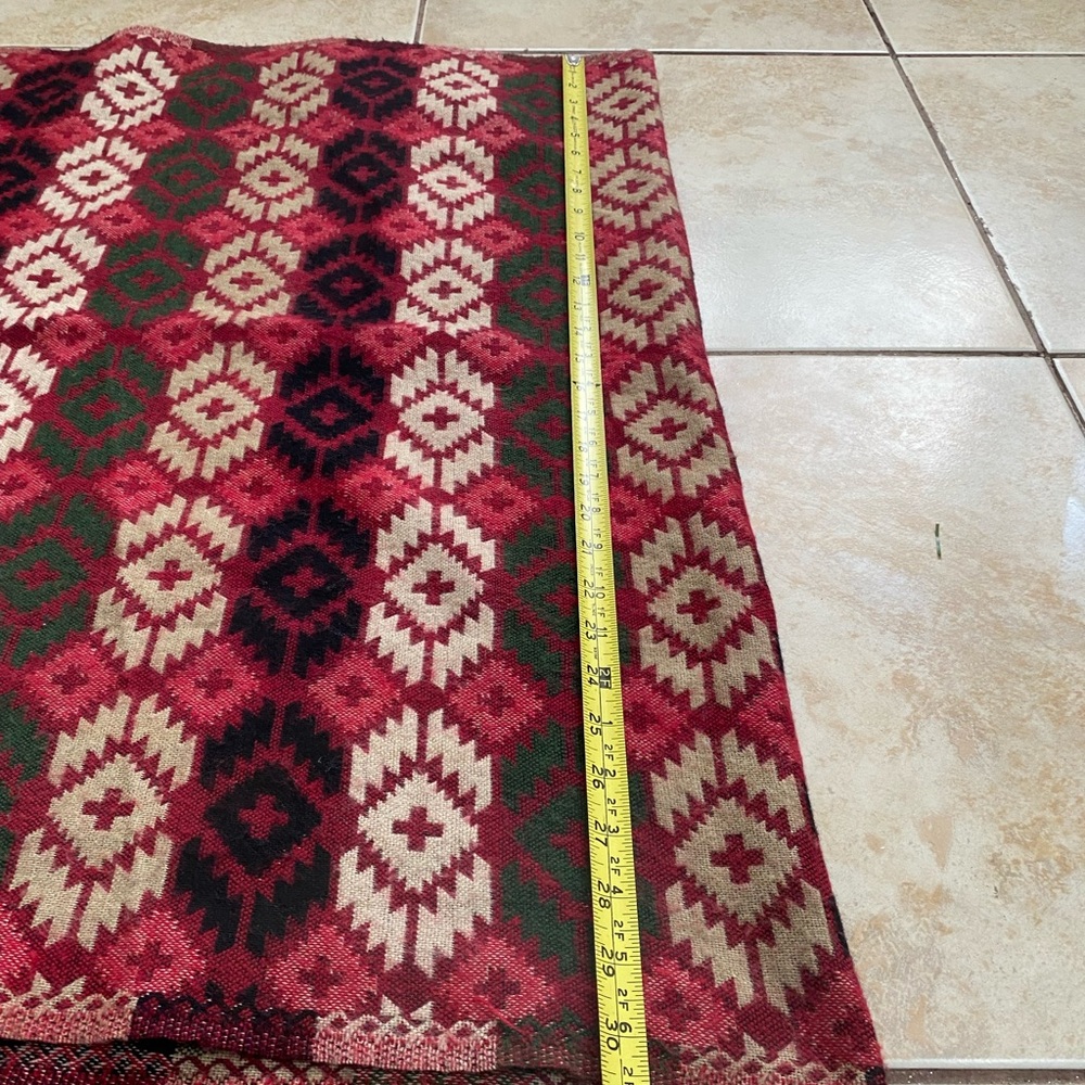 Geometric Patterned Throw Blanket RL INSPIRED PERFECT BY FIREPLACE/CHRISTMAS - Picture 5 of 8